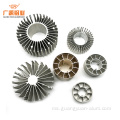 6061 T6 Aluminium Heatsink Radiator untuk Pencahayaan LED